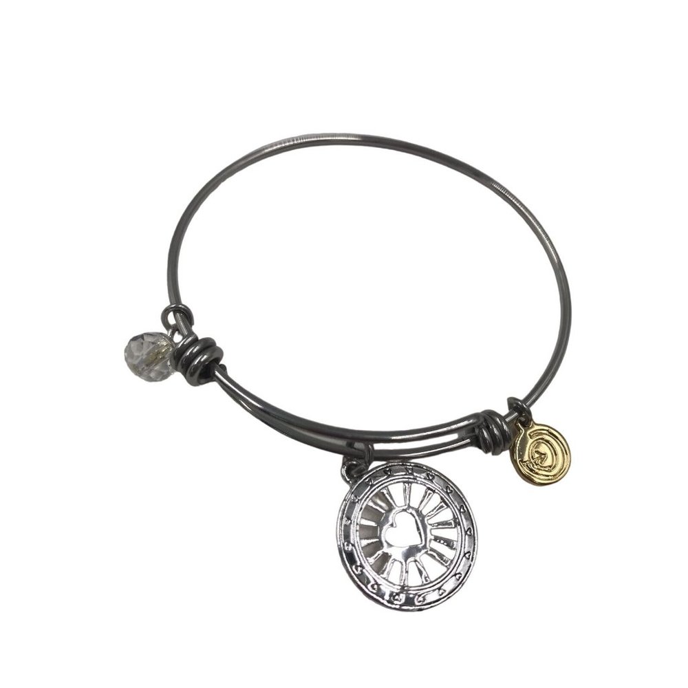 Love This Life You are my Sunshine Silver-tone‎ Adjustable Bracelet NWOT